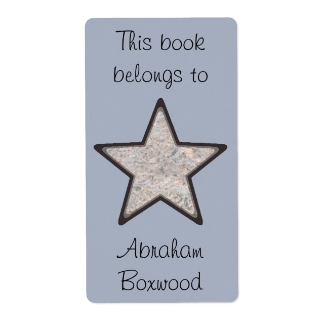 Dieses Buch gehört zu Individuelle Name Rock Textu (Vorne)