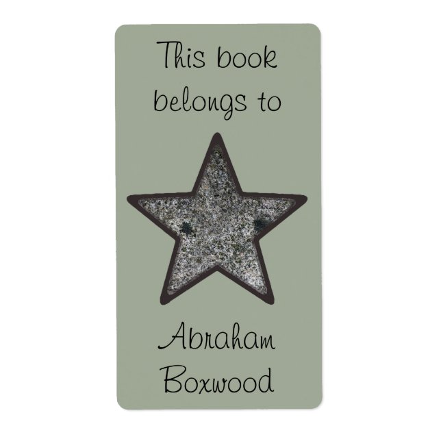 Dieses Buch gehört zu Individuelle Name Rock Textu (Vorne)