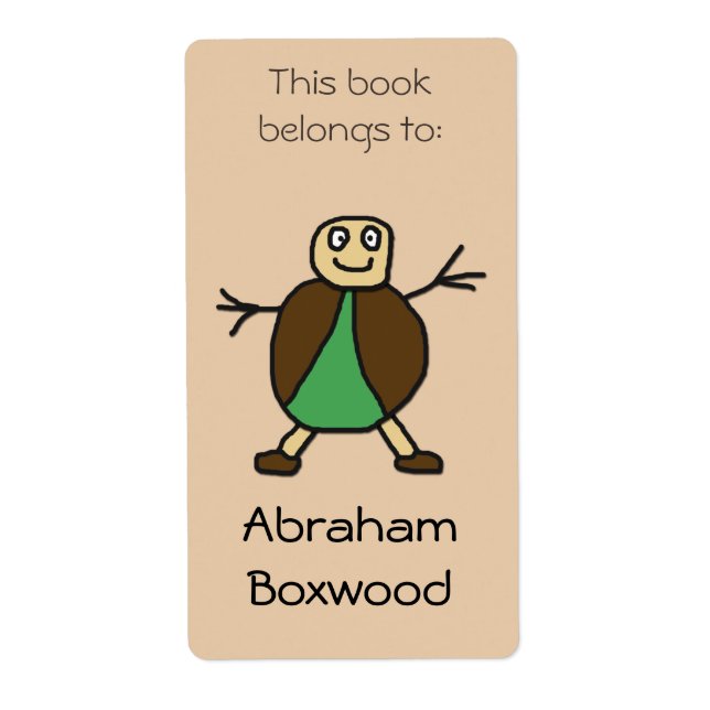 Dieses Buch gehört zu Individuelle Name-Stick-Leut (Vorne)