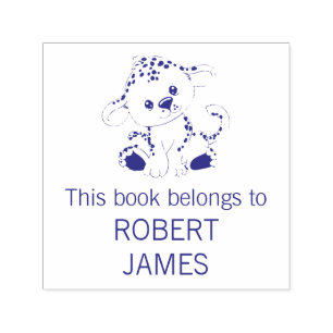 Dieses Buch gehört zu Niedlichen Personalisierten Permastempel