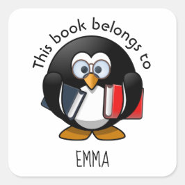 Dieses Buch gehört zum Aufkleber (Name einfügen)