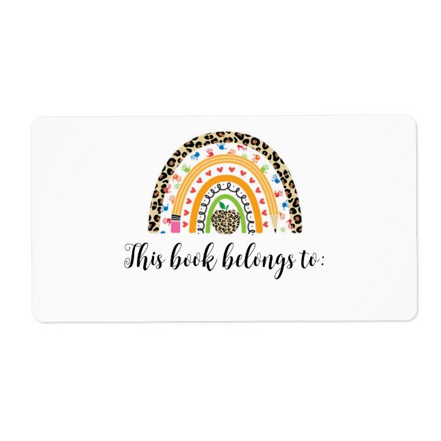 Dieses Buch gehört zum modernen Regenbogen (Vorne)
