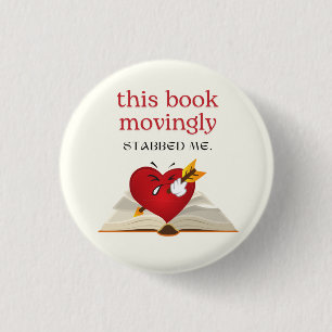 Dieses Buch hat mich bewegend gesteinigt Button