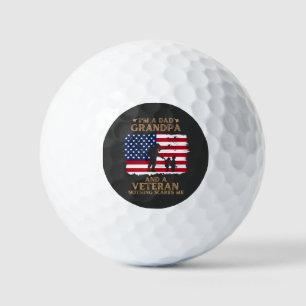 Dieses Design anpassen: Ich bin ein Dad Opa  Golfball