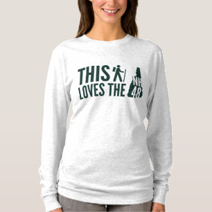 "Dieses die Hülsen-T-Shirt der Frauen der T-Shirt