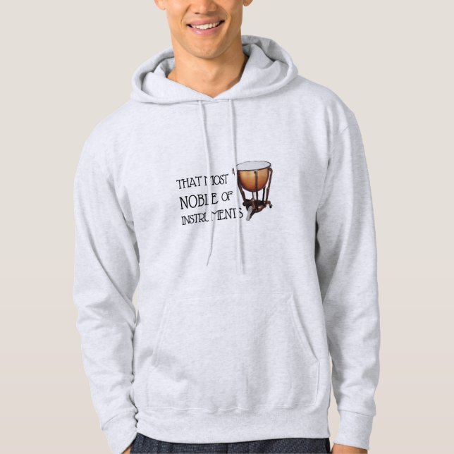 Dieses edelste der Instrumente - TimpaniHoodie Hoodie (Vorderseite)