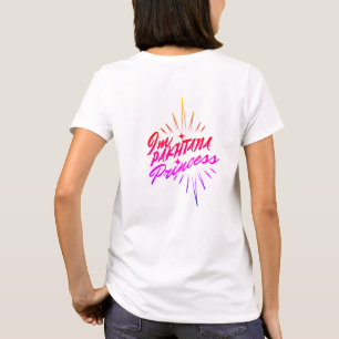 Dieses einfache T-Shirt weiblich. afghanisch