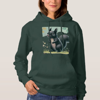 "Dieses einzigartige Design zeigt ein inquisitives Hoodie
