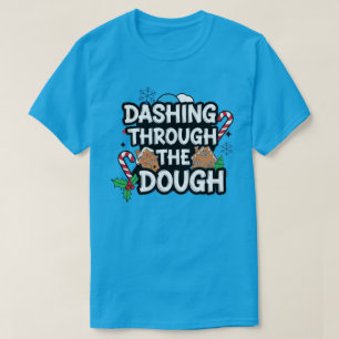 Dieses festliche Design enthält den spielerischen T-Shirt