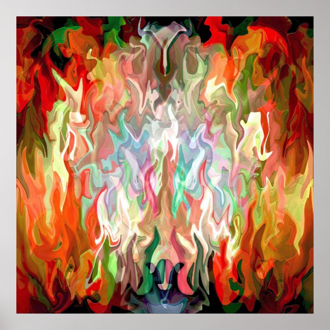 Dieses Feuer brennt von innen... Poster (Vorne)