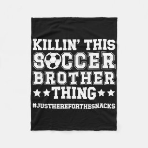 Dieses Fußballbruder-Ding Fußballspielers Bruder Fleecedecke