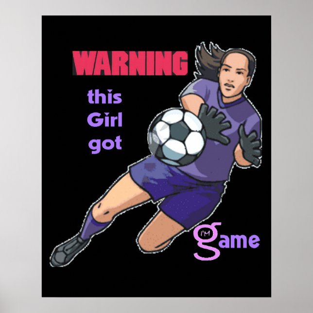Dieses Girl Got Spiel (Fußball) Poster (Vorne)