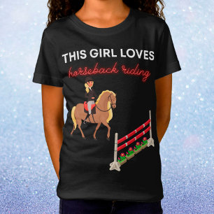 Dieses Girl Lieben Reiten T-Shirt