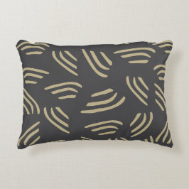 Dieses Grau mit neutralem Fleck Akzent Kissen