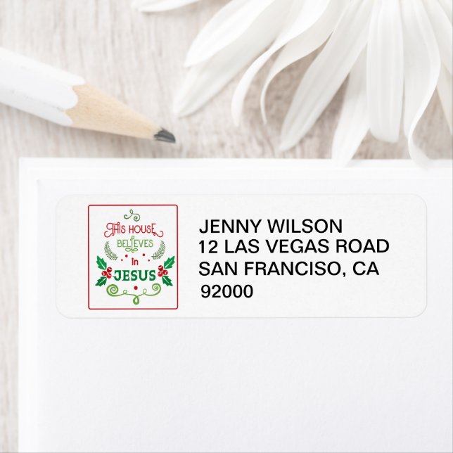 Dieses Haus glaubt an Jesus (Insitu)