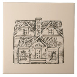 Dieses Haus mit Bildvorlage segnen Fliese