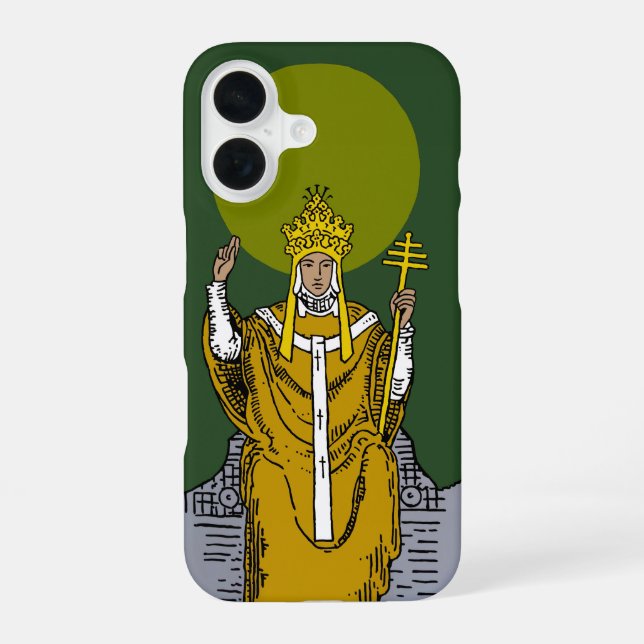 Dieses Hierophant iPhone 16 Hülle (Rückseite)