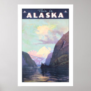 Dieses ist Alaska Poster
