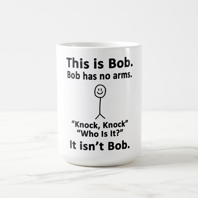 Dieses ist Bob Kaffeetasse (Mittel)