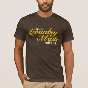 dieses ist Countrymusik und wir tun T-Shirt