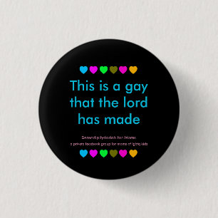Dieses ist ein Homosexuelles, das der Lord Knopf Button