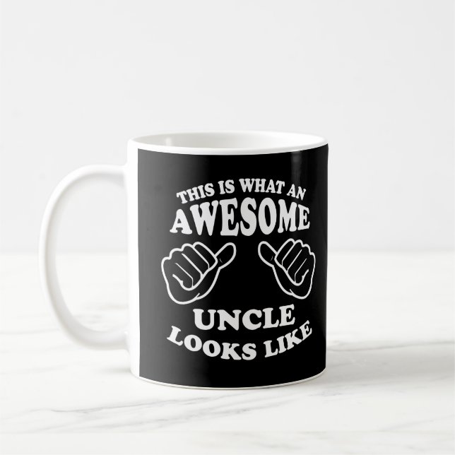 Dieses ist, ein welcher fantastischer Onkel Looks Tasse (Links)