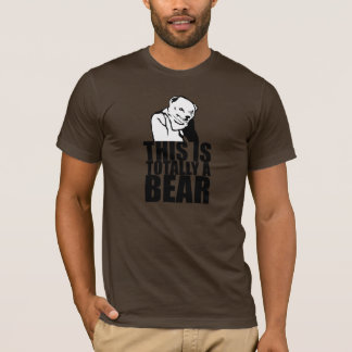 Dieses ist ein wirklicher Bär T-Shirt