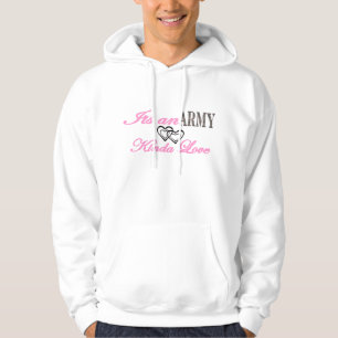 Dieses ist eine Armee ein bisschen LiebeEhefrau Hoodie