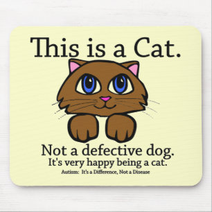 Dieses ist eine Katze Mousepad
