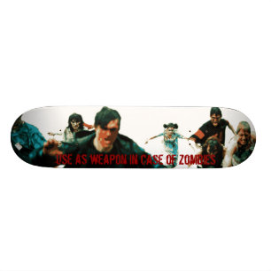 Dieses ist eine Waffe Skateboard