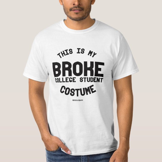 Dieses ist mein brach Uni-Studenten-Kostüm T-Shirt (Vorderseite)