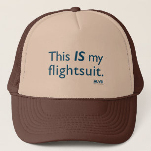 Dieses IST mein flightsuit! Truckerkappe
