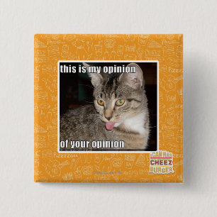 dieses ist meine Meinung Button