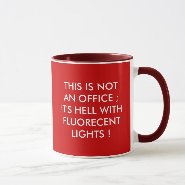 DIESES IST NICHT EIN BÜRO… TASSE (Rechts)