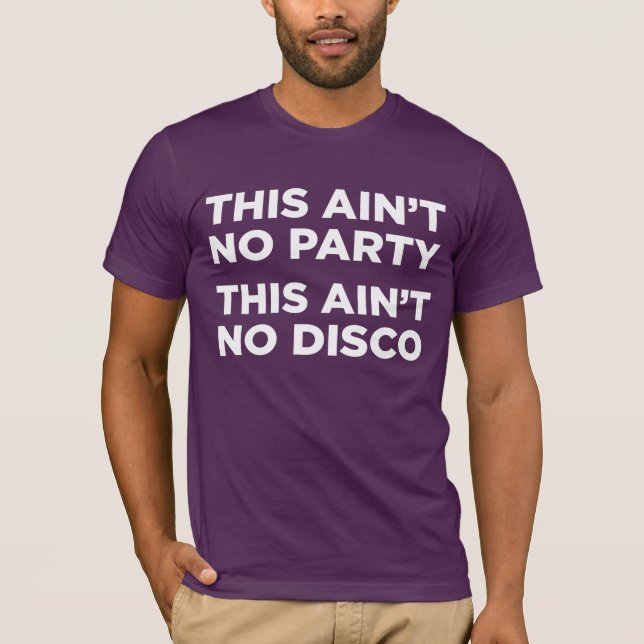 Dieses ist nicht kein Party, das dieses nicht T-Shirt (Vorderseite)