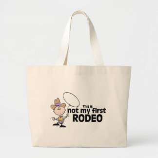 Dieses ist nicht mein erstes Rodeo Jumbo Stoffbeutel