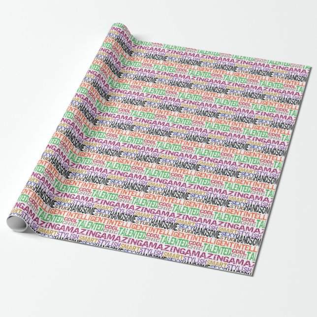 Dieses ist Sie männlich Geschenkpapier (Ungerollt)
