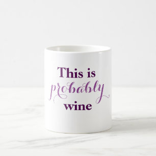 Dieses ist vermutlich Wein Kaffeetasse