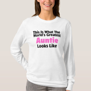 Dieses ist, was die bestste Tante Looks Li der T-Shirt