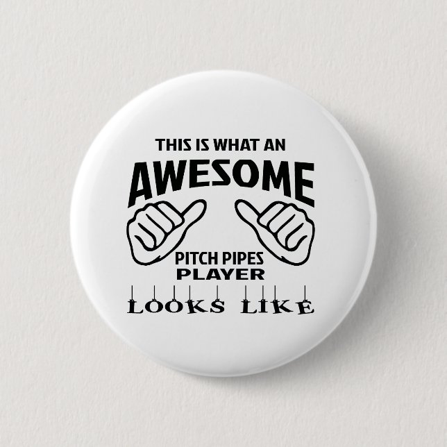 Dieses ist, was ein fantastischer button (Vorderseite)
