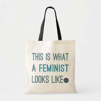 Dieses ist, was ein Feminist wie Taschen aussieht