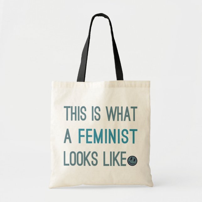 Dieses ist, was ein Feminist wie Taschen aussieht (Vorne)