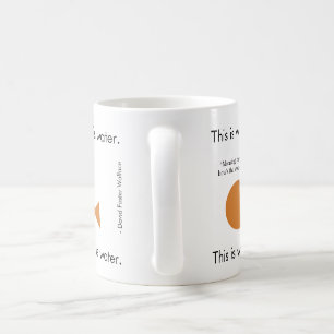 Dieses ist Wasser-Tasse Kaffeetasse
