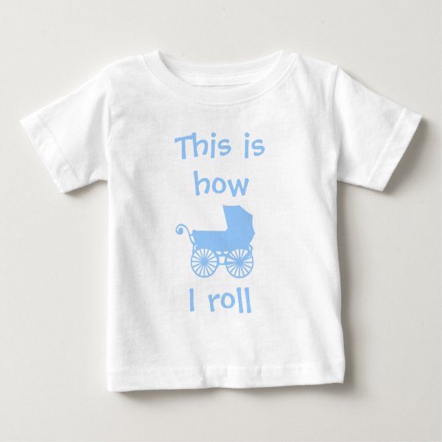 Dieses ist, wie ich Baby-T - Shirt rolle (Vorderseite)