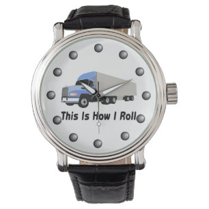 Dieses ist, wie ich halb LKW rolle Armbanduhr