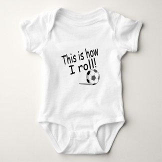 Dieses ist, wie ich rolle baby strampler