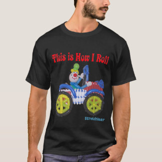 Dieses ist, wie ich Shirt mit Ballon-Clown im Auto