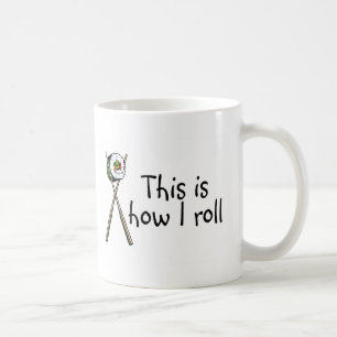 Dieses ist, wie ich Sushi rolle Tasse