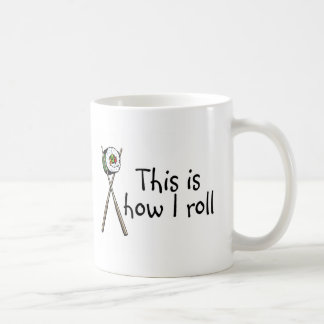 Dieses ist, wie ich Sushi rolle Tasse