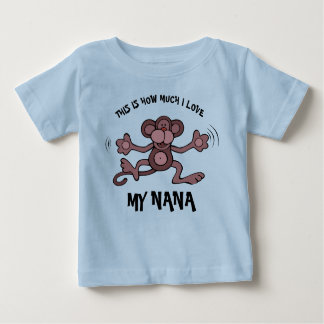 Dieses ist, wie viel i-Liebe meine Nana Baby T-shirt